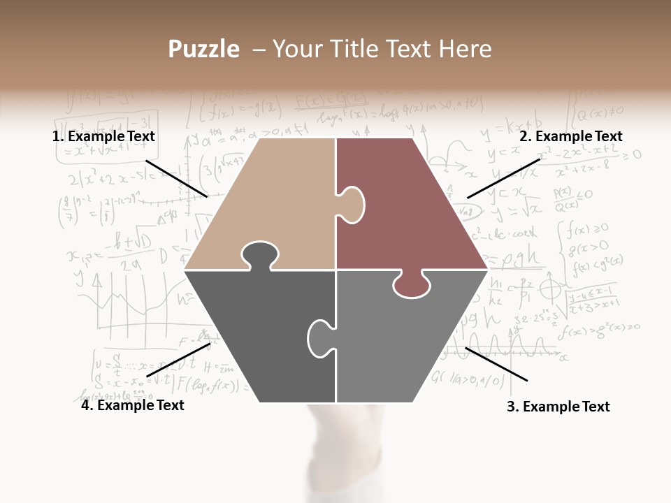 Pensive Green Sketching Imagination PowerPoint Template