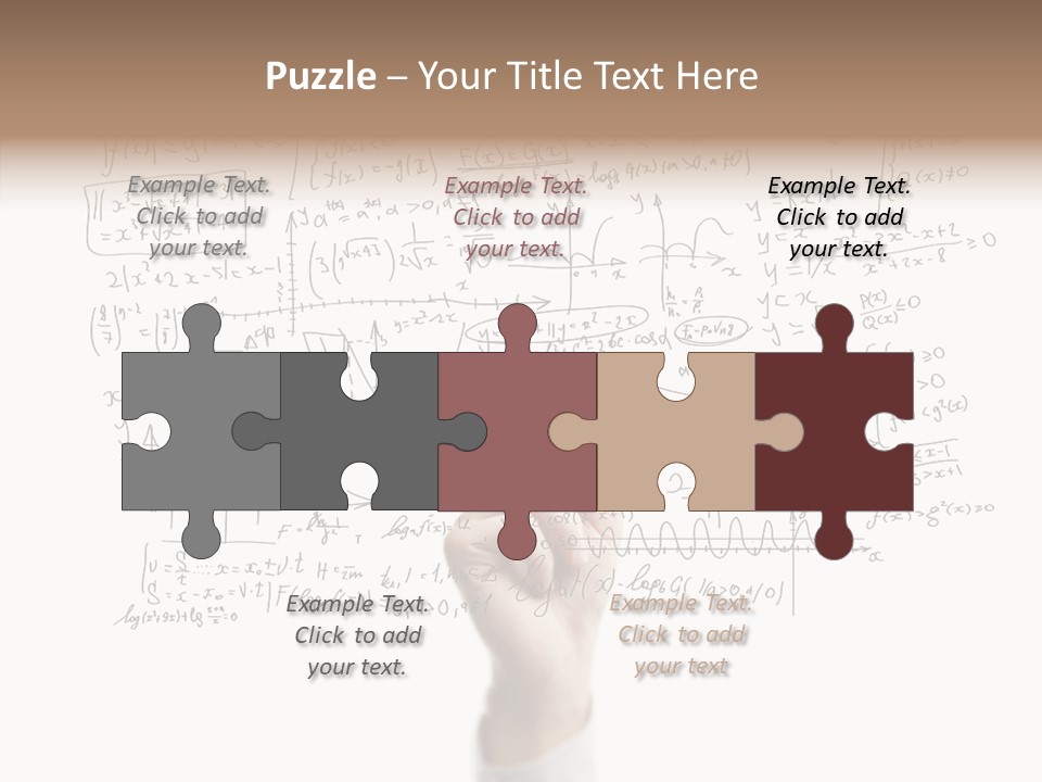 Pensive Green Sketching Imagination PowerPoint Template