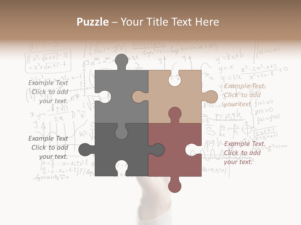 Pensive Green Sketching Imagination PowerPoint Template