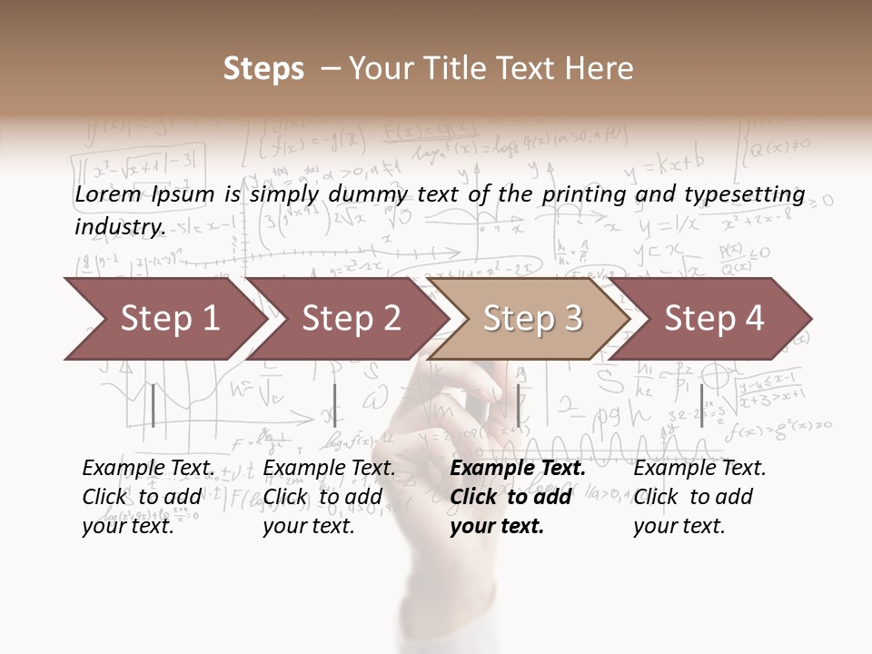 Pensive Green Sketching Imagination PowerPoint Template