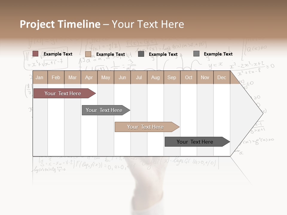 Pensive Green Sketching Imagination PowerPoint Template