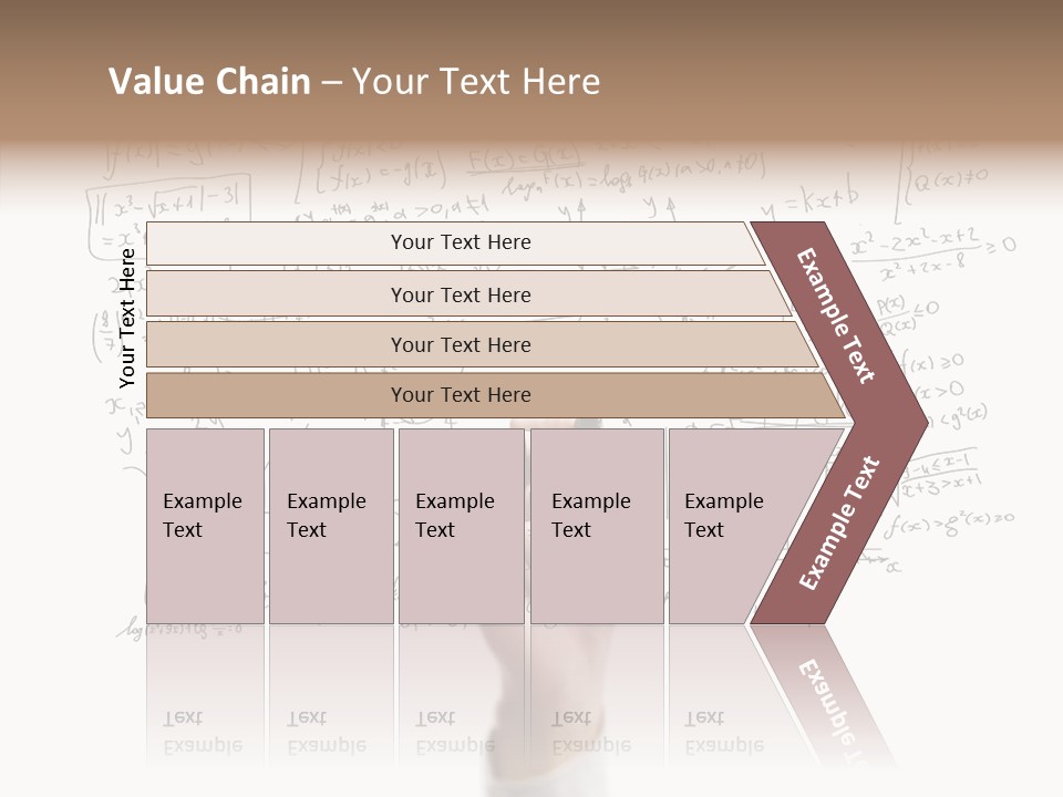 Pensive Green Sketching Imagination PowerPoint Template