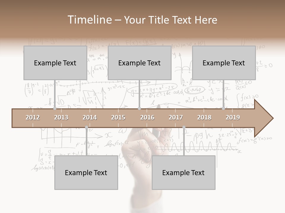 Pensive Green Sketching Imagination PowerPoint Template