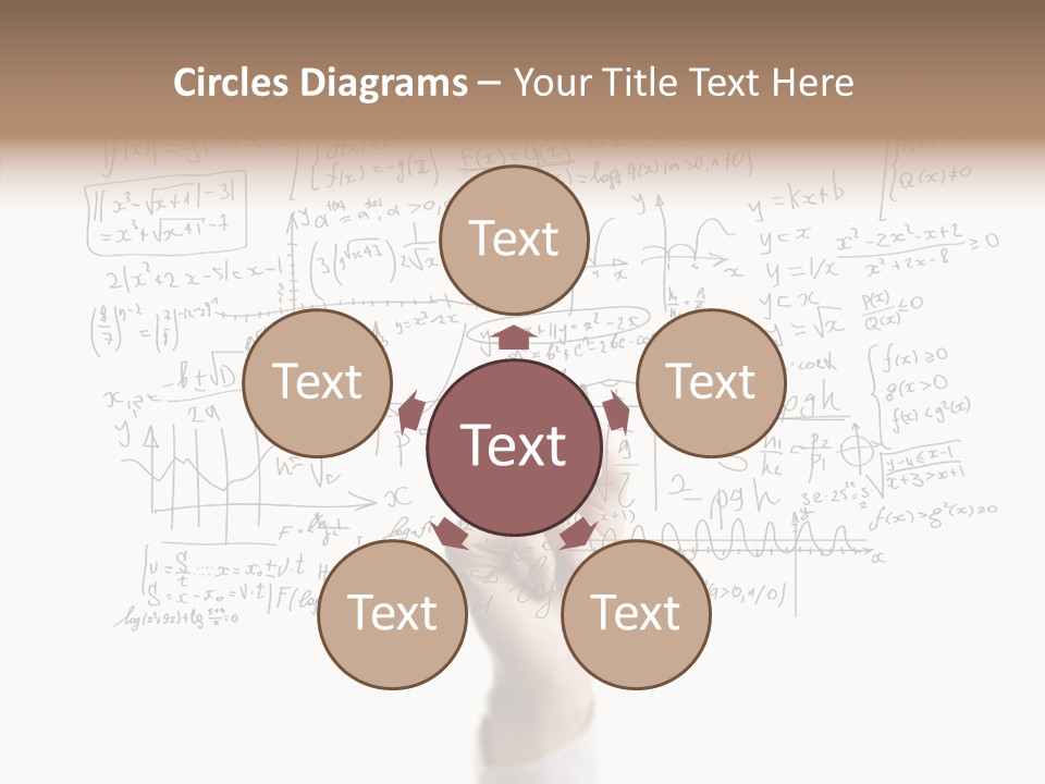 Pensive Green Sketching Imagination PowerPoint Template
