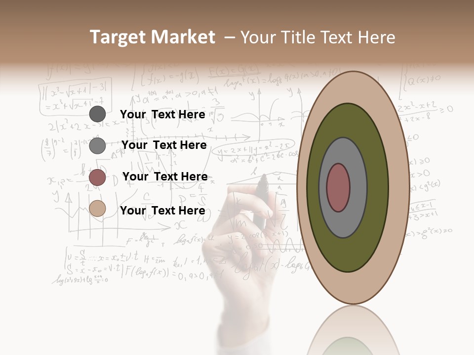 Pensive Green Sketching Imagination PowerPoint Template