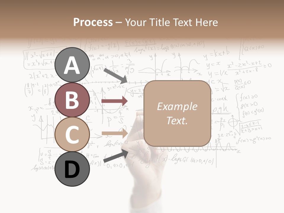 Pensive Green Sketching Imagination PowerPoint Template