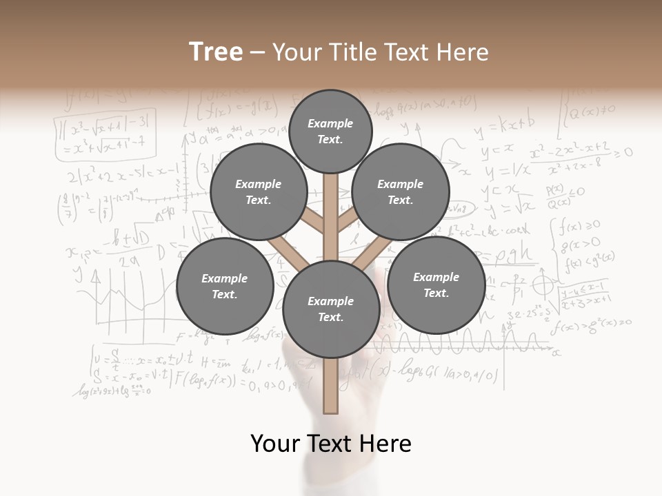 Pensive Green Sketching Imagination PowerPoint Template