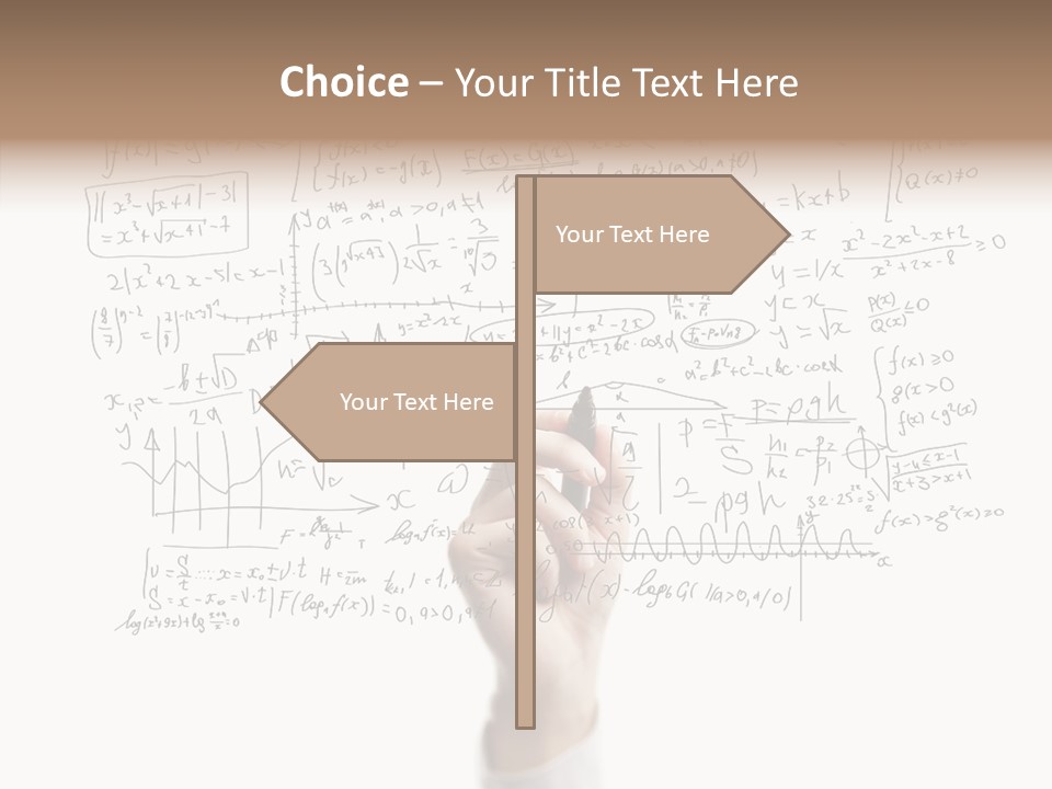 Pensive Green Sketching Imagination PowerPoint Template