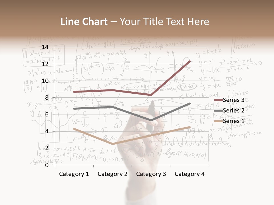 Pensive Green Sketching Imagination PowerPoint Template