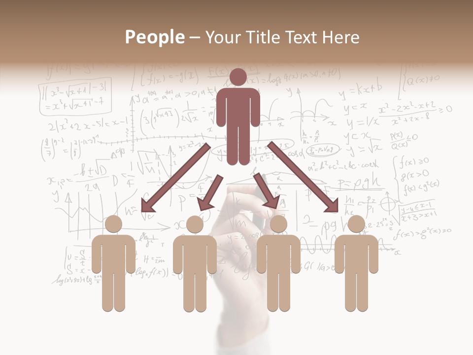 Pensive Green Sketching Imagination PowerPoint Template