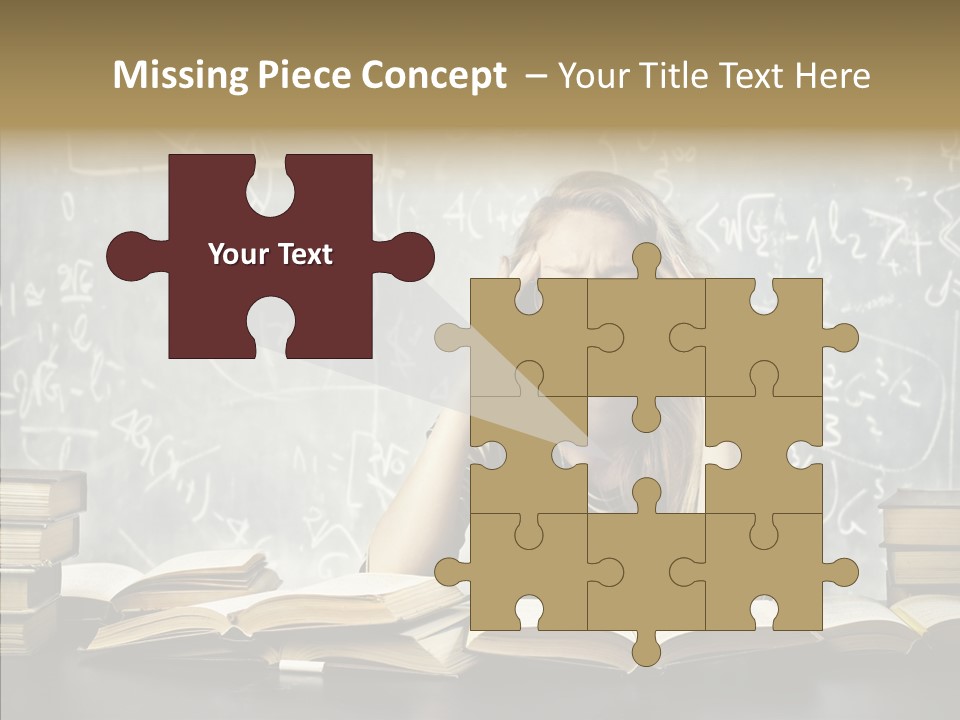 Bore Glasses Unhappy PowerPoint Template