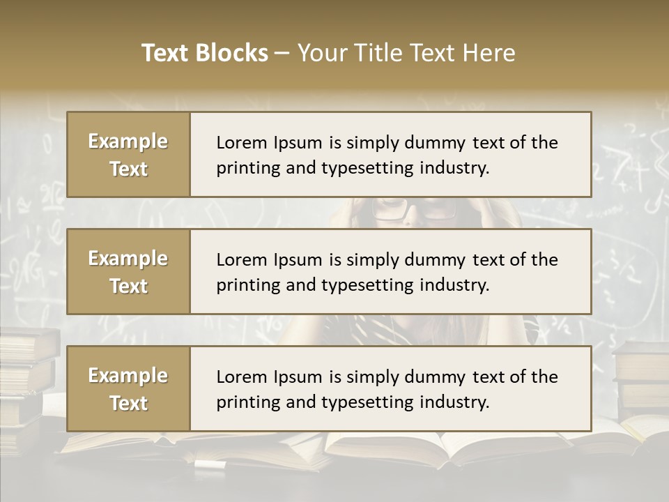 Bore Glasses Unhappy PowerPoint Template