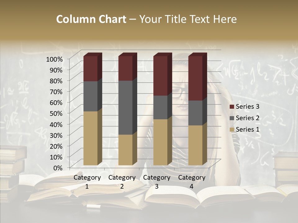 Bore Glasses Unhappy PowerPoint Template