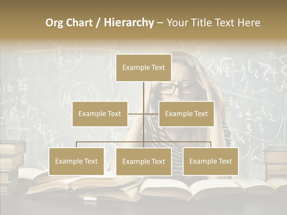 Bore Glasses Unhappy PowerPoint Template