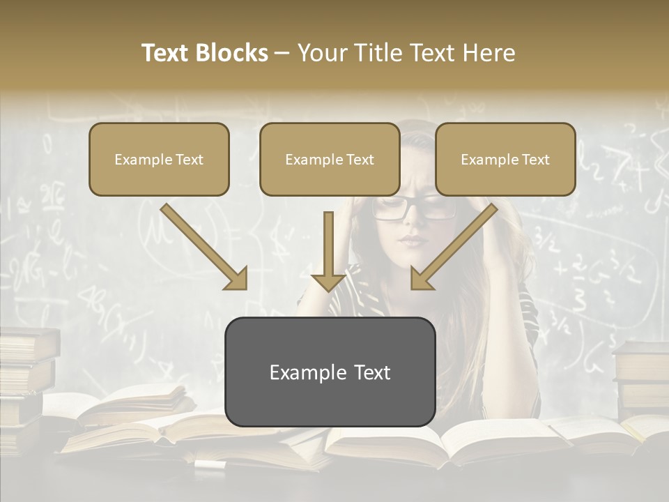 Bore Glasses Unhappy PowerPoint Template