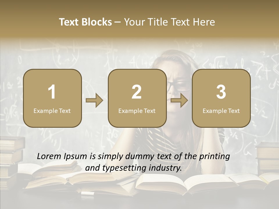 Bore Glasses Unhappy PowerPoint Template