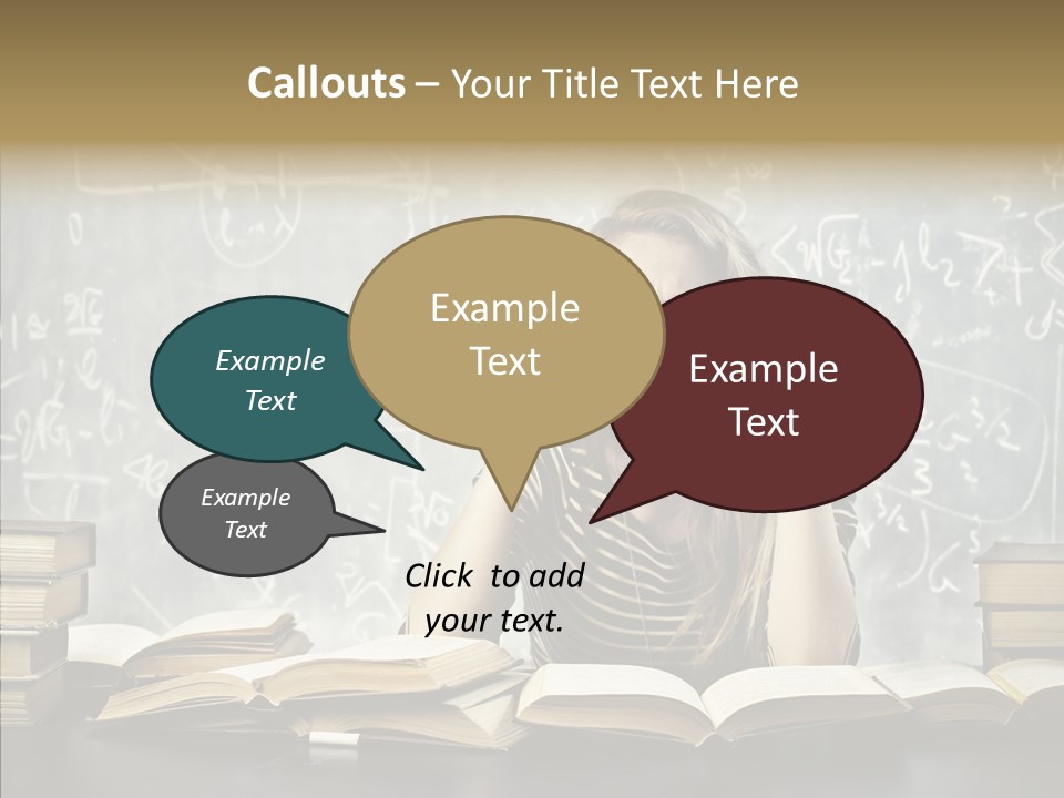 Bore Glasses Unhappy PowerPoint Template