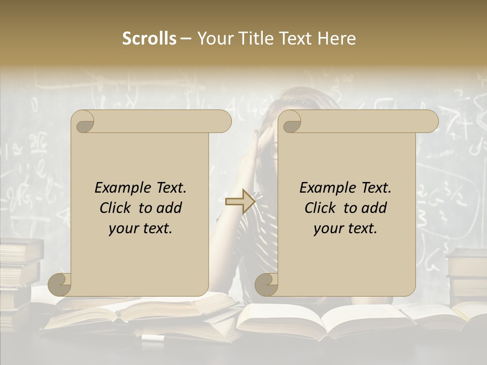 Bore Glasses Unhappy PowerPoint Template