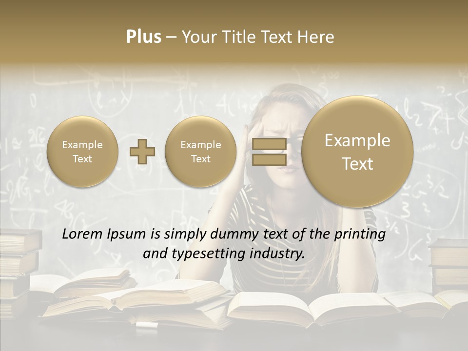 Bore Glasses Unhappy PowerPoint Template
