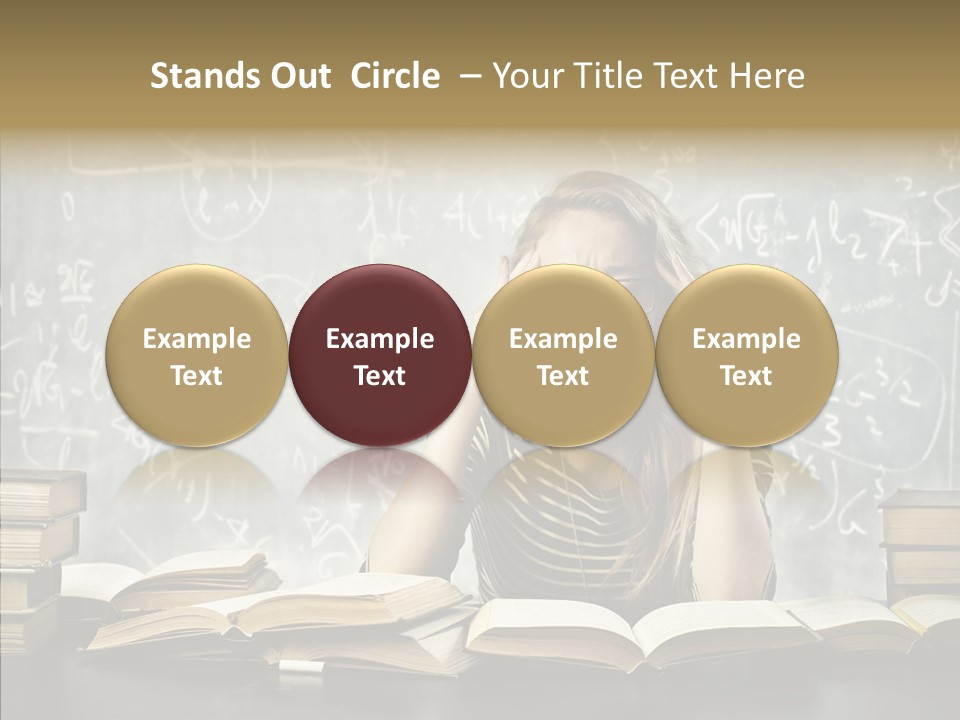 Bore Glasses Unhappy PowerPoint Template