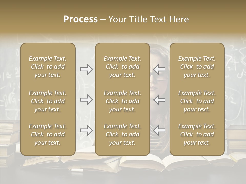 Bore Glasses Unhappy PowerPoint Template