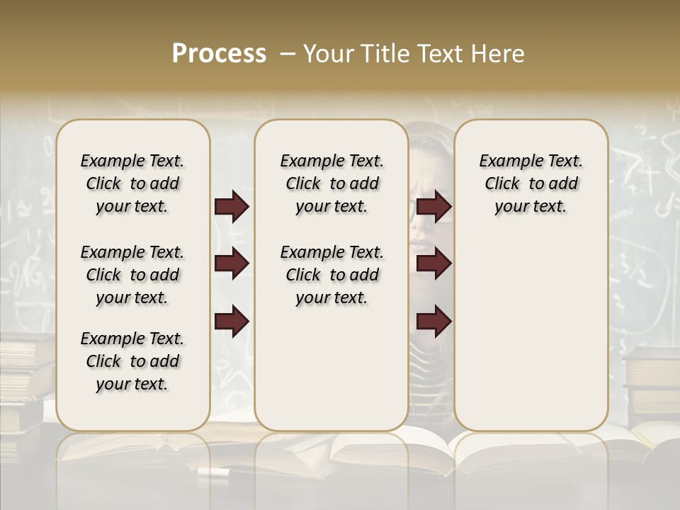 Bore Glasses Unhappy PowerPoint Template