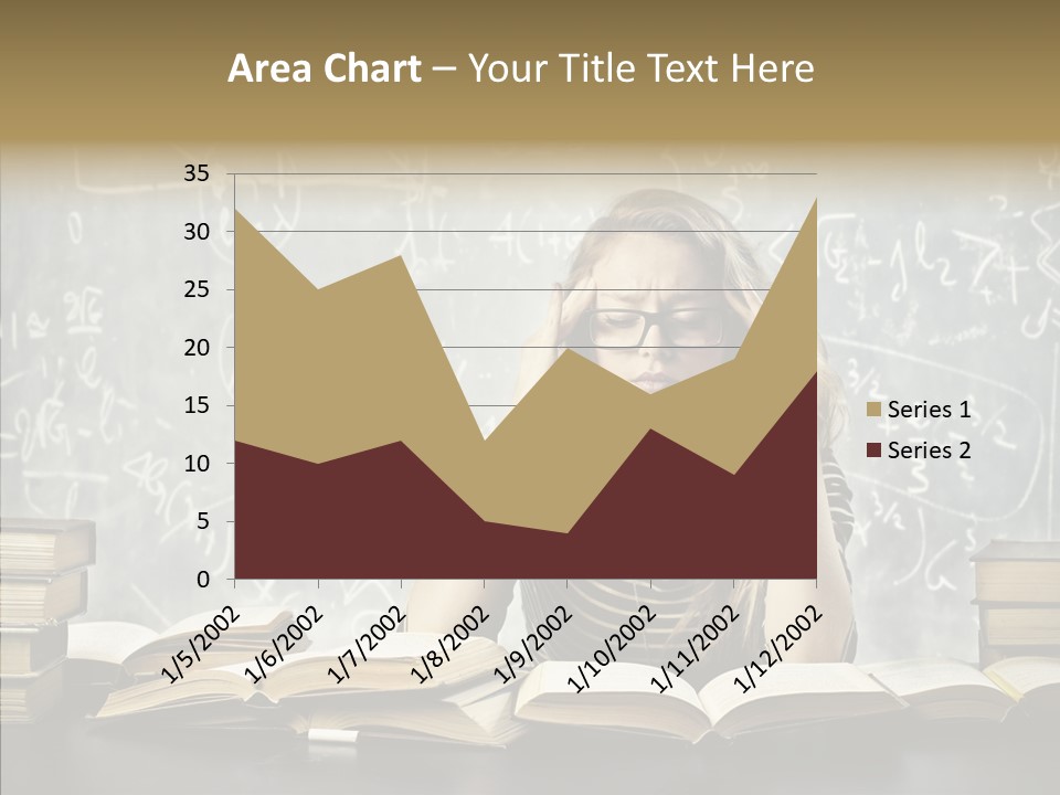 Bore Glasses Unhappy PowerPoint Template