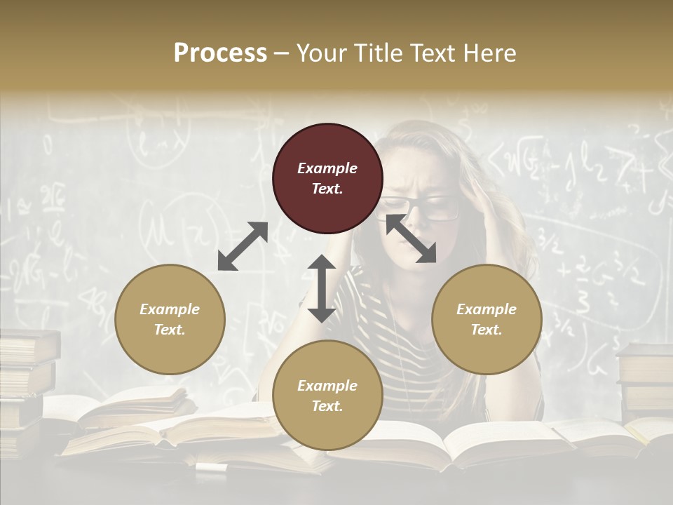 Bore Glasses Unhappy PowerPoint Template