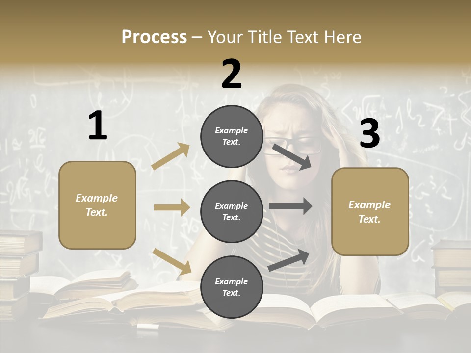 Bore Glasses Unhappy PowerPoint Template