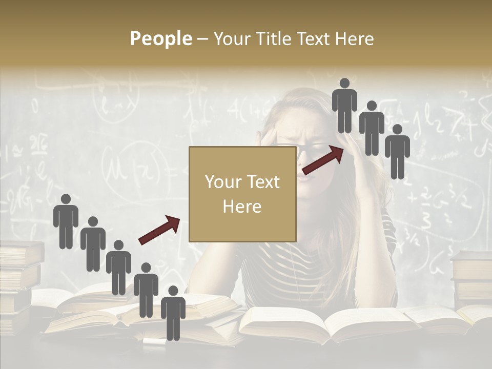 Bore Glasses Unhappy PowerPoint Template