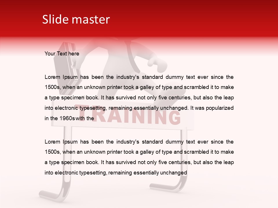 Run Preparation Problem PowerPoint Template