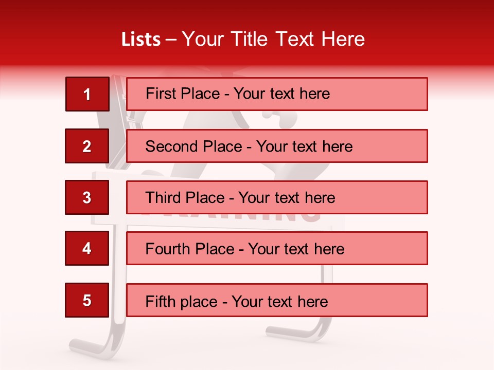 Run Preparation Problem PowerPoint Template
