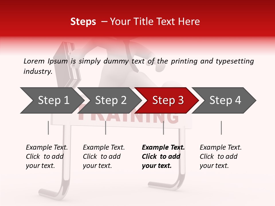 Run Preparation Problem PowerPoint Template