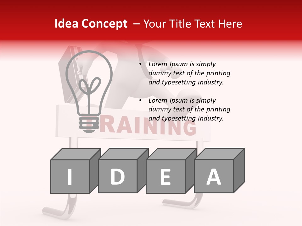 Run Preparation Problem PowerPoint Template