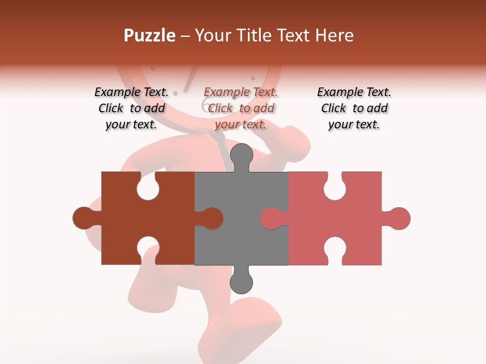 Human Out Time View PowerPoint Template