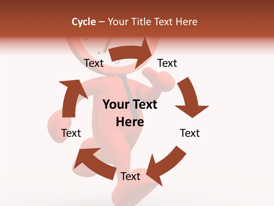 Human Out Time View PowerPoint Template