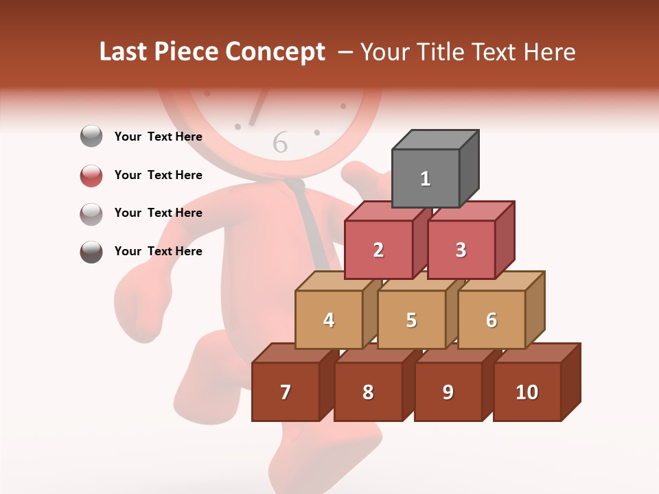Human Out Time View PowerPoint Template