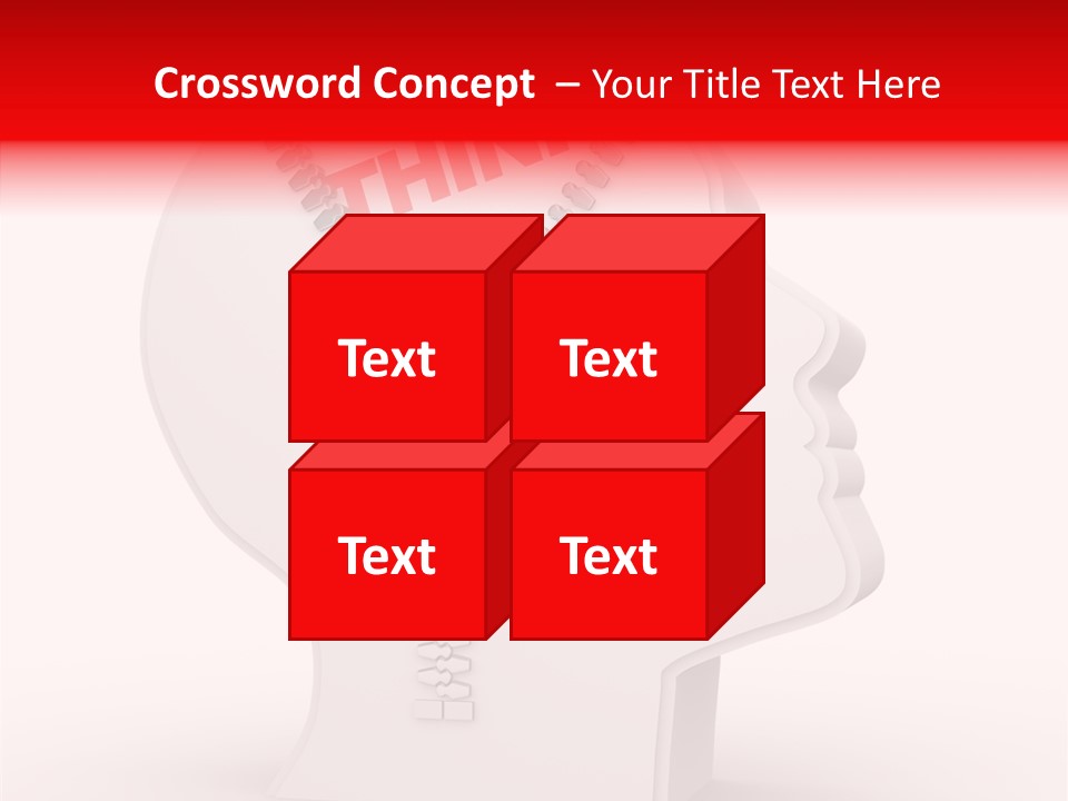 Thoughtful Contrast Idea PowerPoint Template