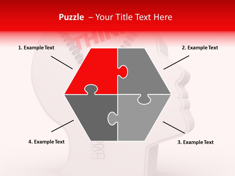 Thoughtful Contrast Idea PowerPoint Template