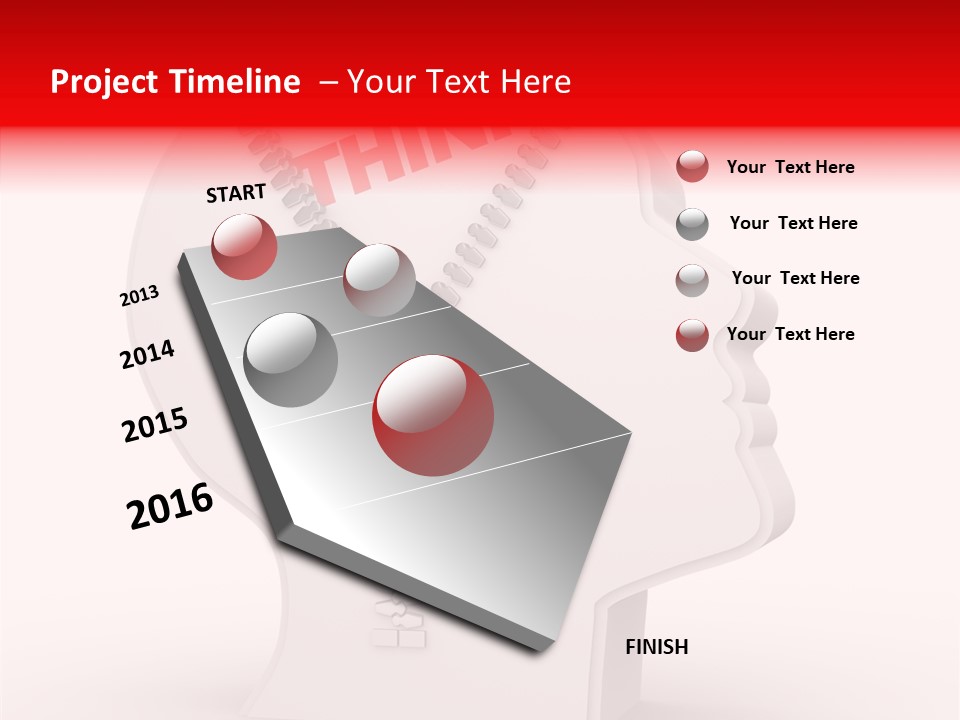 Thoughtful Contrast Idea PowerPoint Template