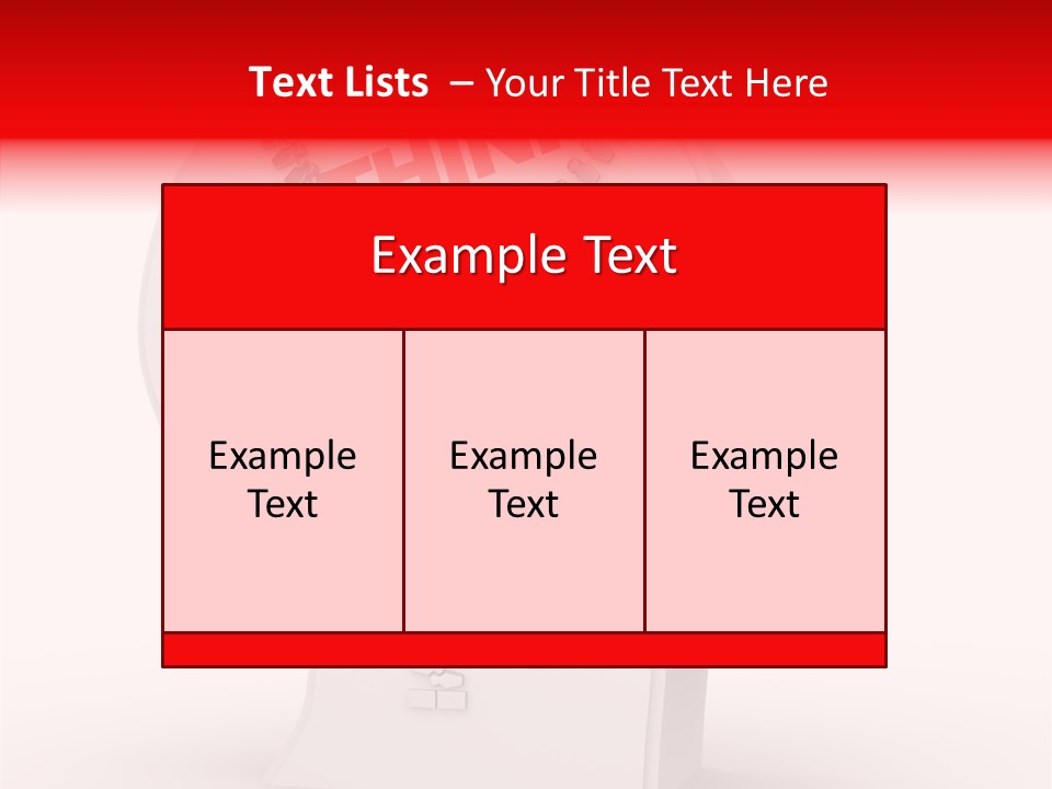 Thoughtful Contrast Idea PowerPoint Template