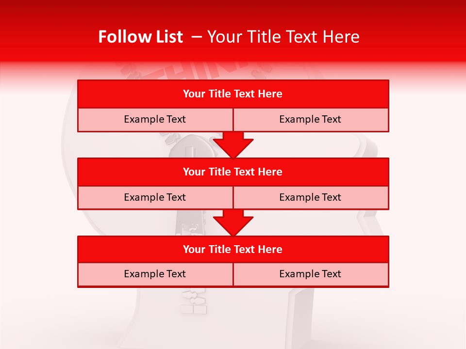 Thoughtful Contrast Idea PowerPoint Template