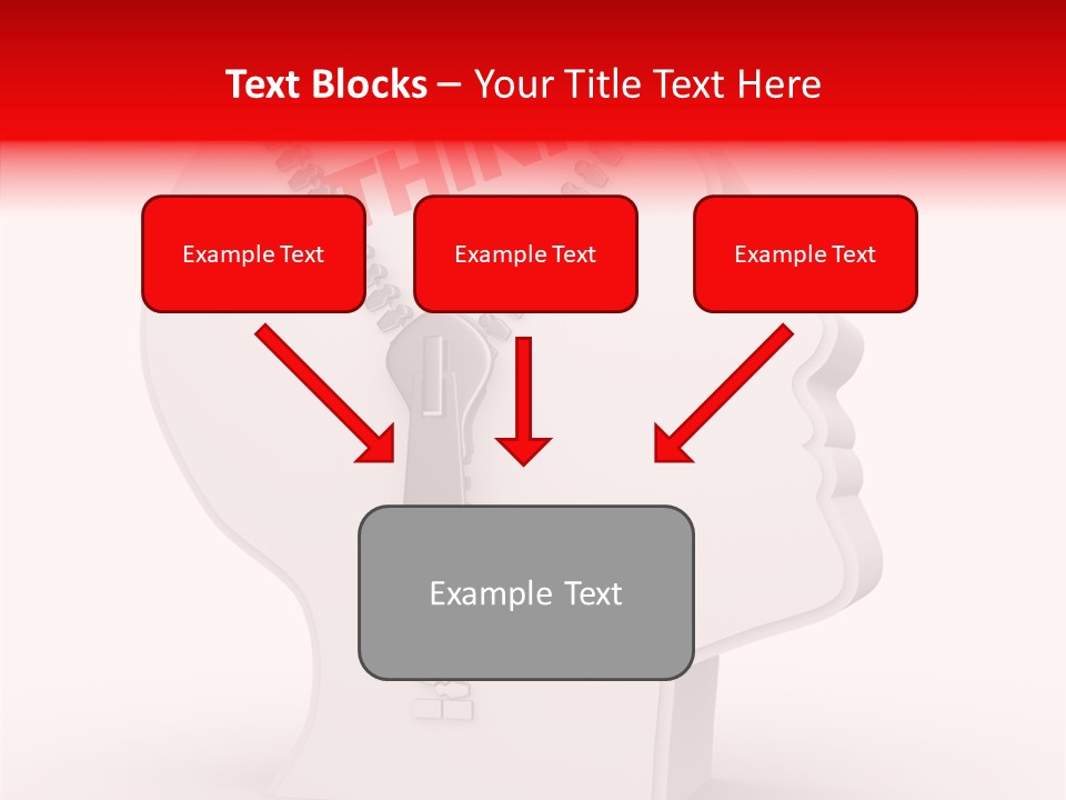 Thoughtful Contrast Idea PowerPoint Template