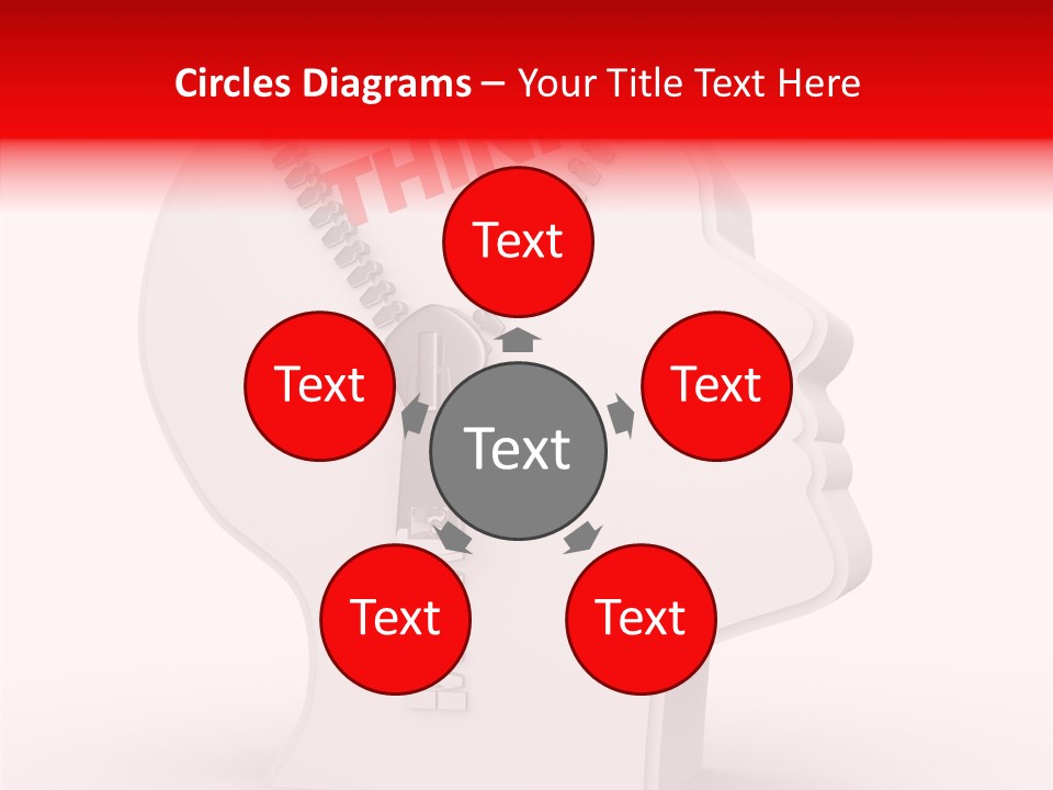 Thoughtful Contrast Idea PowerPoint Template