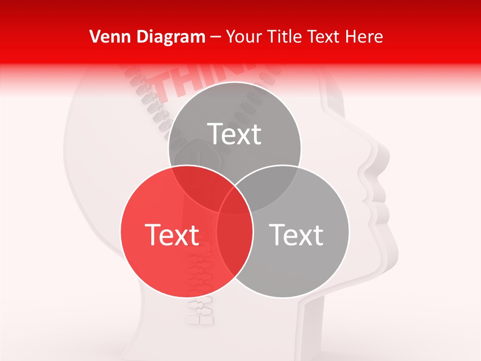 Thoughtful Contrast Idea PowerPoint Template