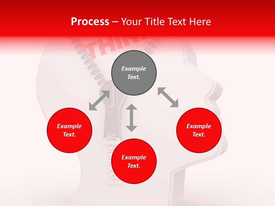 Thoughtful Contrast Idea PowerPoint Template
