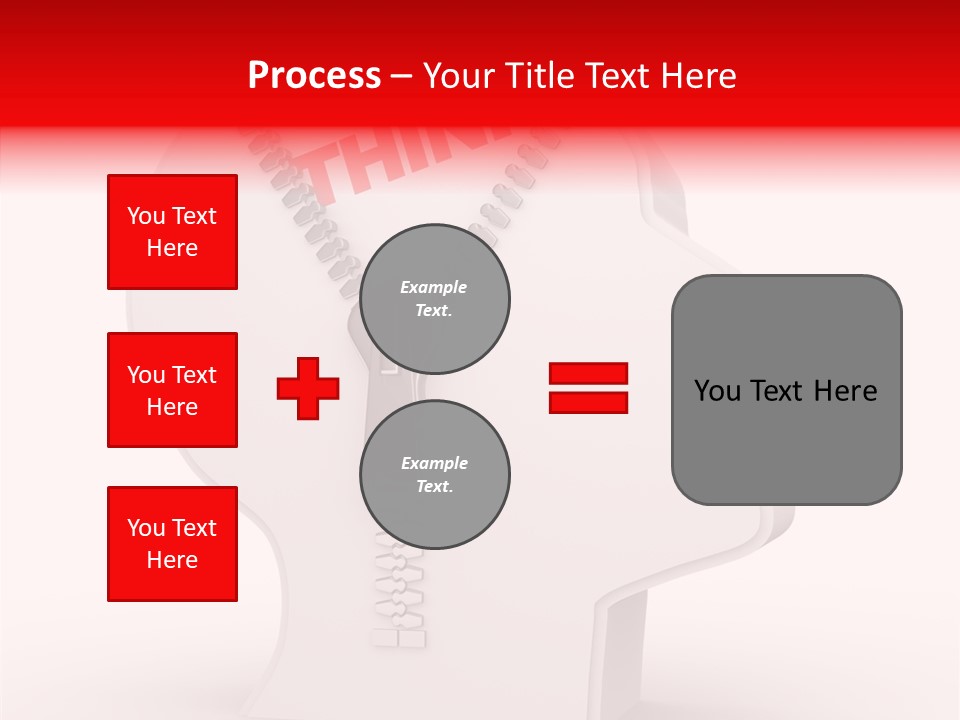Thoughtful Contrast Idea PowerPoint Template