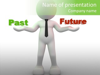 Icon Future Past PowerPoint Template