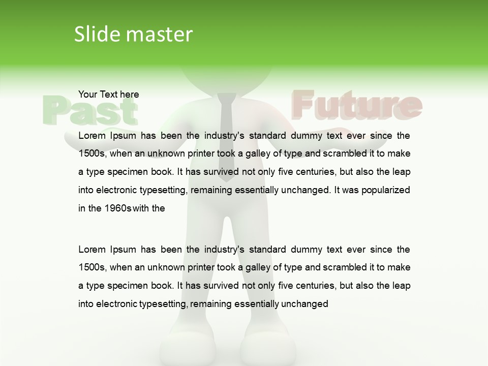 Icon Future Past PowerPoint Template