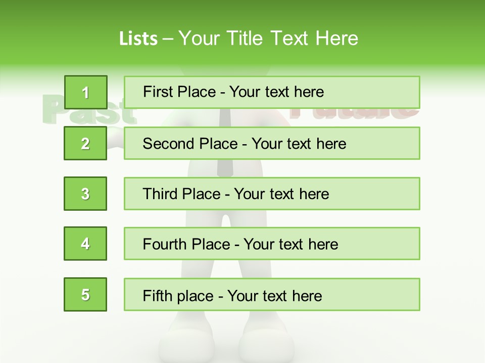 Icon Future Past PowerPoint Template